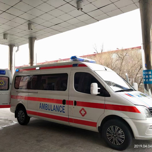 滴道救护车出租服务案例2